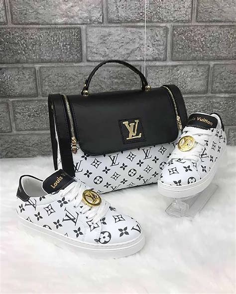 louis vuitton sneakers with bag